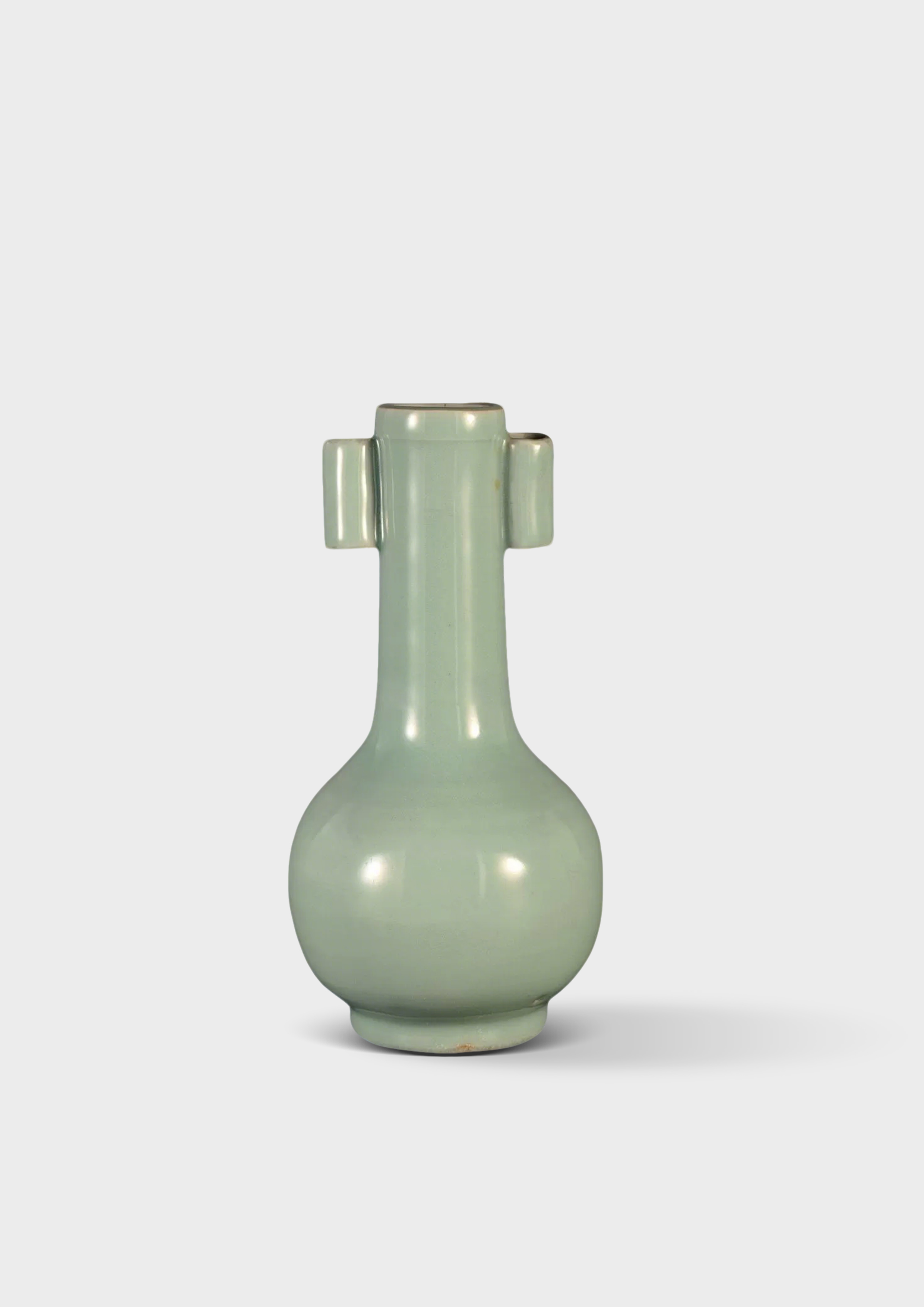 元 龍泉窯貫耳瓶