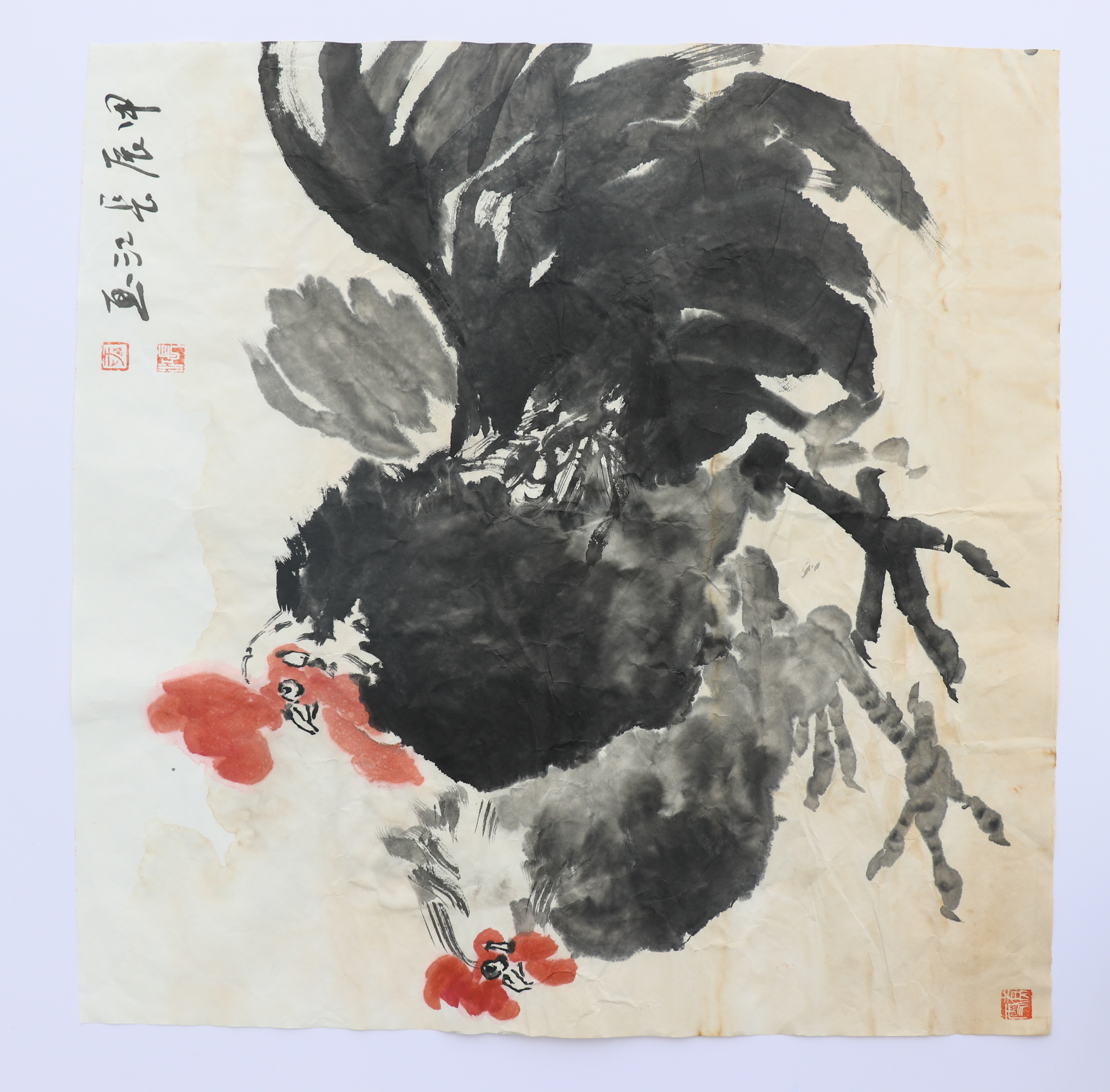 于长江 《双鸡》